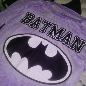 Batman tie-dye 3/4 sleeve shirt